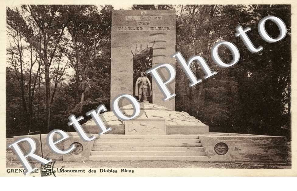 le monument des Diables Bleus