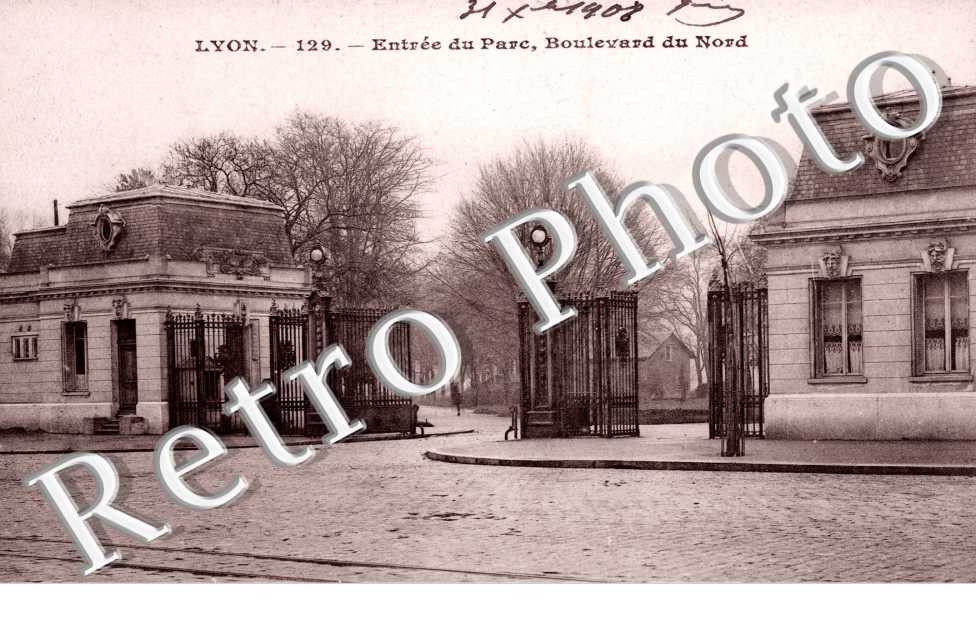 parc de la Tete d'Or entree du parc, boulevard du Nord