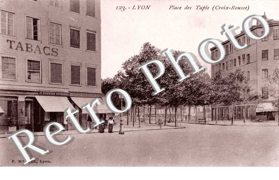 CROIX ROUSSE place des tapis Croix-Rousse