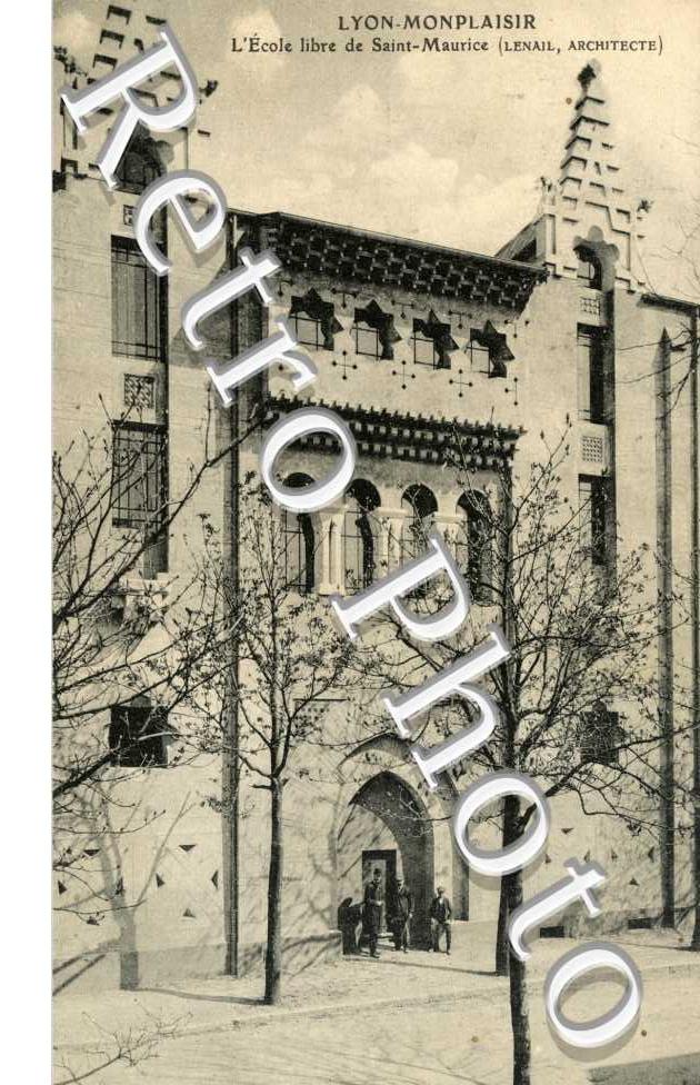Monplaisir, L'Ecole libre de Saint Maurice