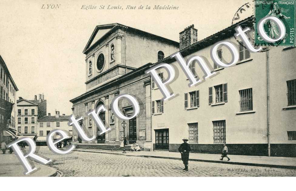 Eglise Saint Louis, Rue de la Madeleine  