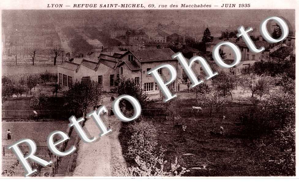 Refuge Saint-Michel 69 rue des Macchabées  Juin 1935  Vue générale