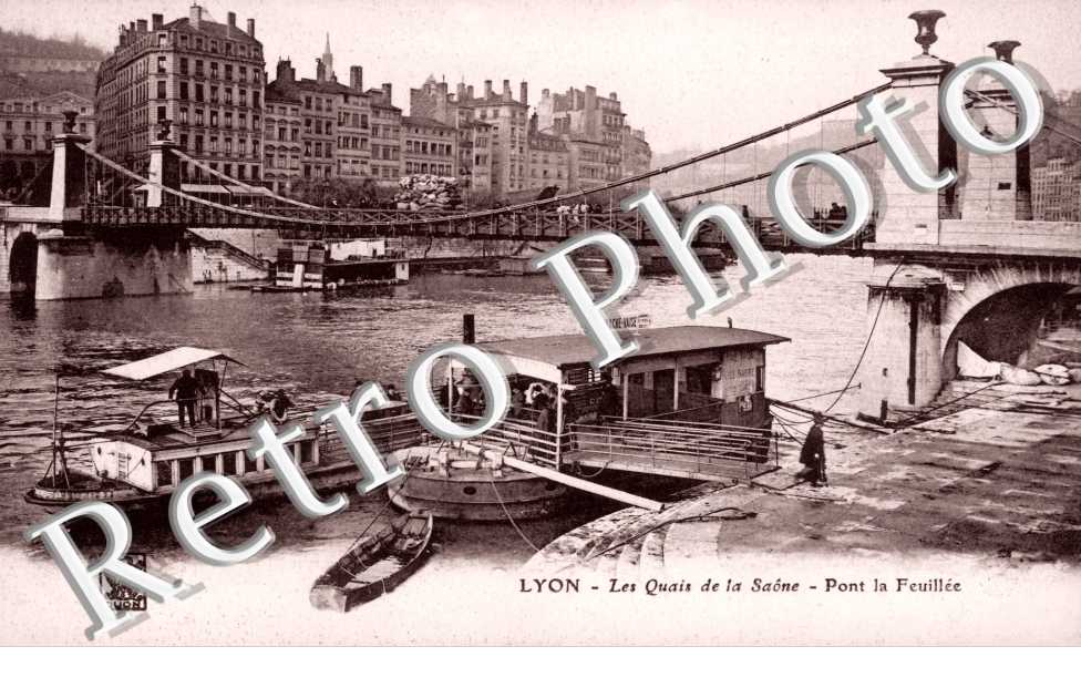 Les quais de la Saône  Pont de la Feuillée