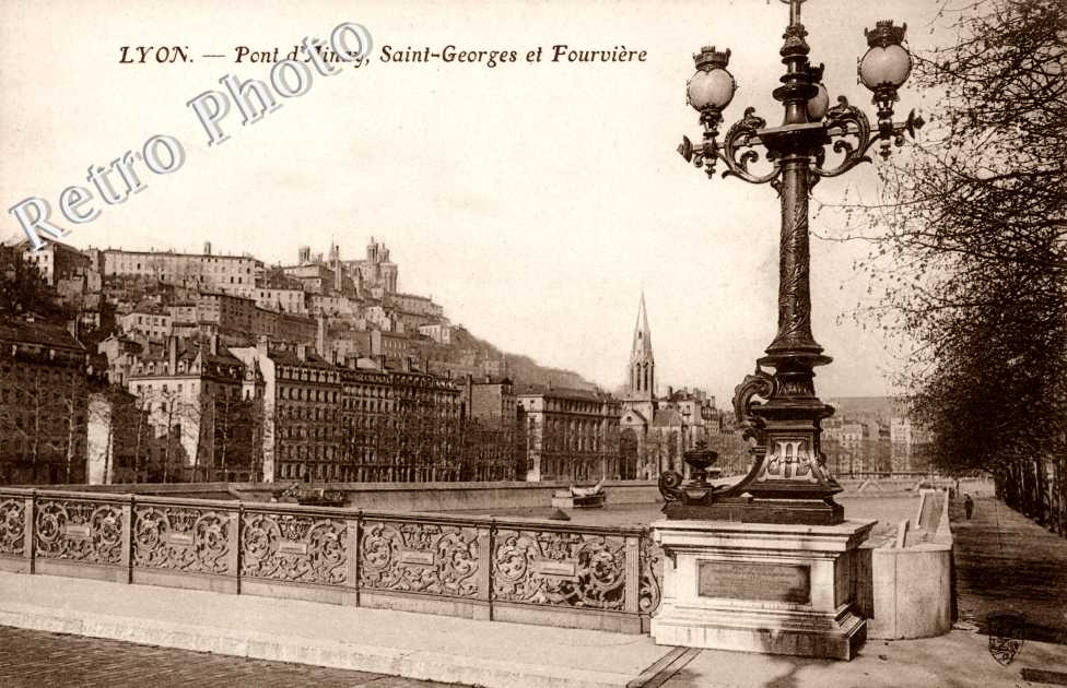 Pont d'Ainay   Saint Georges et Fourviere 