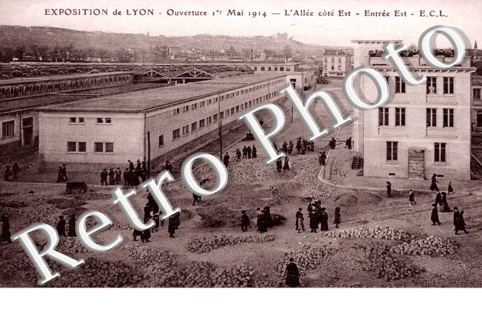 Exposition Internationale de 1914, l'Allee cote Est