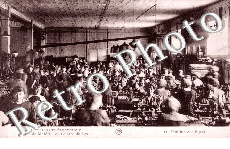 Usine de Materiel de Guerre de Lyon, Finitions des Fusees