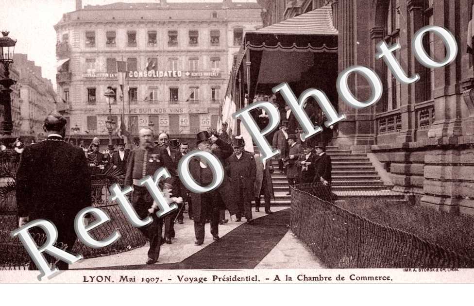 Mai 1907, Voyage Presidentiel, A la Chambre de Commerce