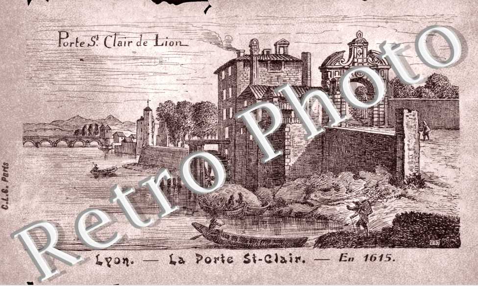 La Porte Saint Clair en 1615