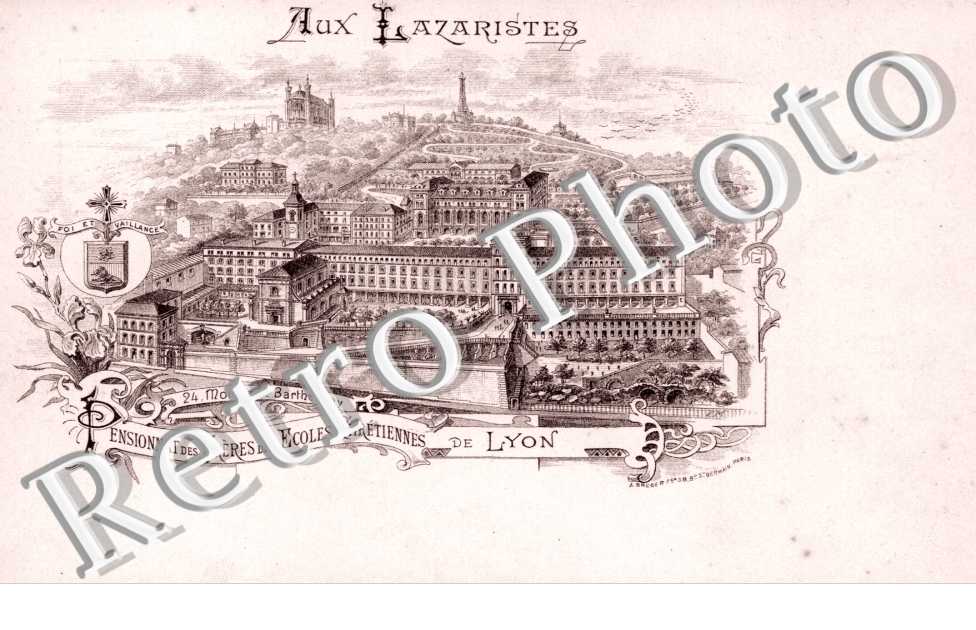 Aux Lazaristes Pensionnat des Freres des Ecoles Chretiennes 24 Montee Saint Barthelemy
