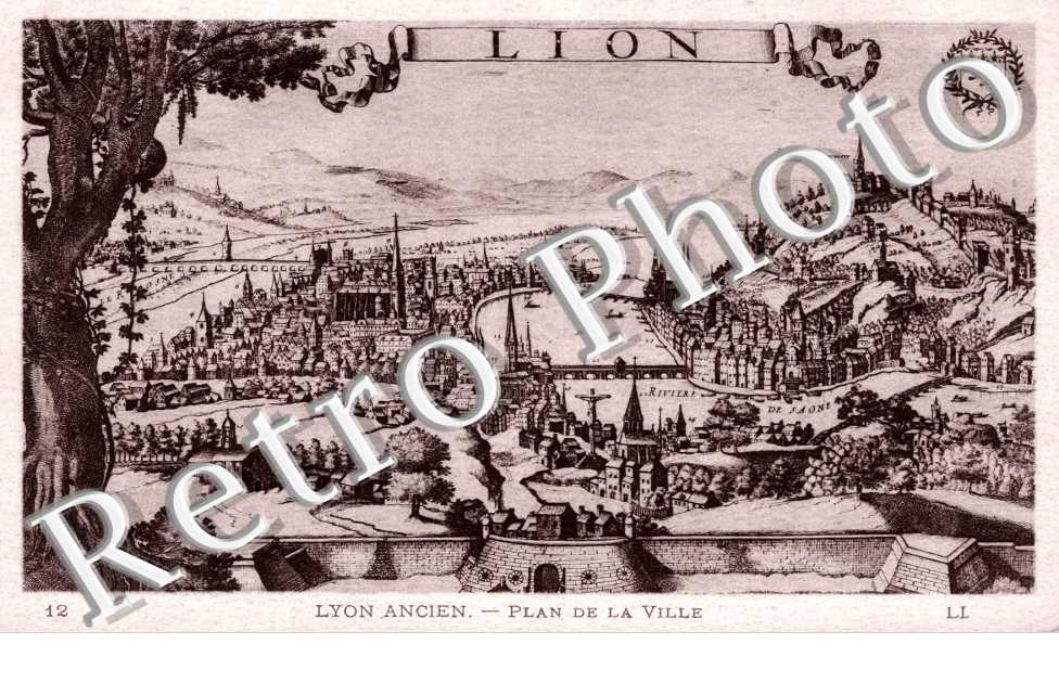 Plan de la Ville, Lyon ancien