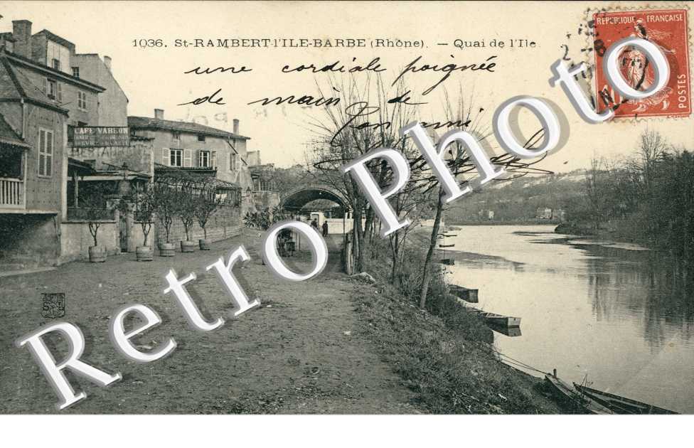 Saint Rambert, Quai de l'Ile Barbe
