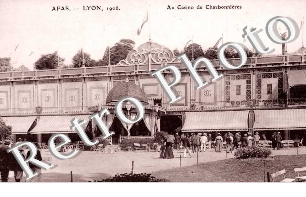 CHARBONNIERES LES BAINS 1906, AFAS, Au Casino