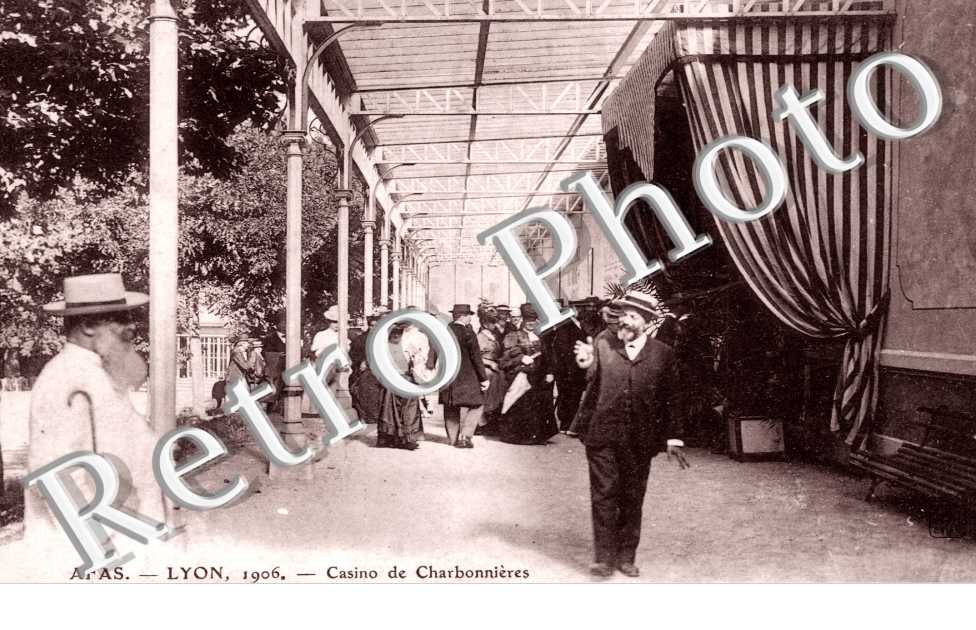 CHARBONNIERES LES BAINS 1906, AFAS, Au Casino