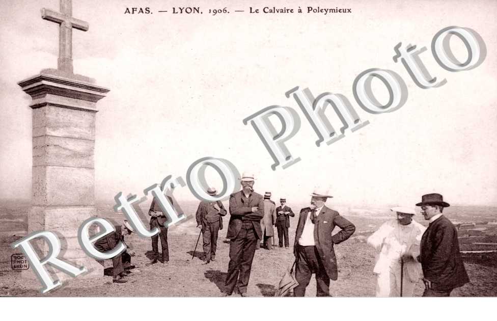 Afas Lyon  1906 Le Calvaire à Poleymieux