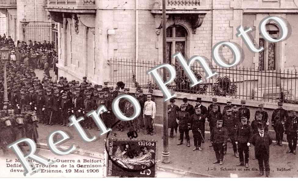 Le Ministre de la Guerre, Defile des Troupes de la Garnison, 19 Mai 1906