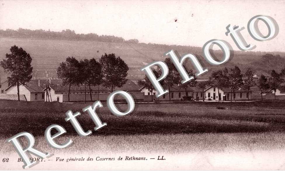 Vue Generale des Casernes de Rethenans