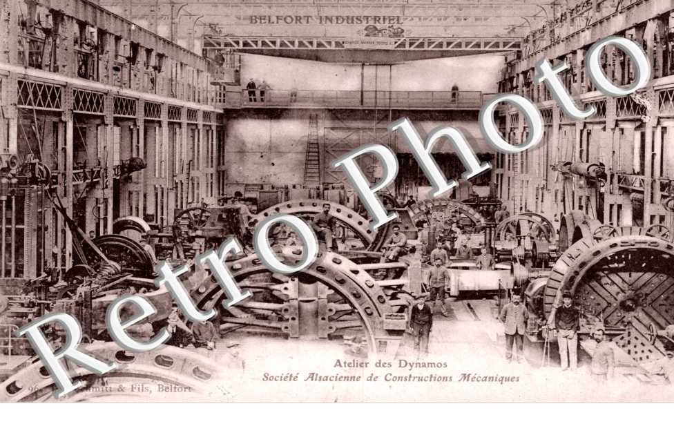 Atelier des Dynamos, Societe Alsacienne de Constructions Mecaniques
