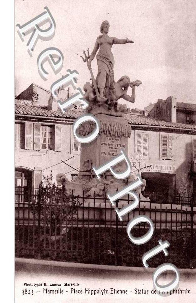 place Hippolyte Etienne Statue d'Amphithrite