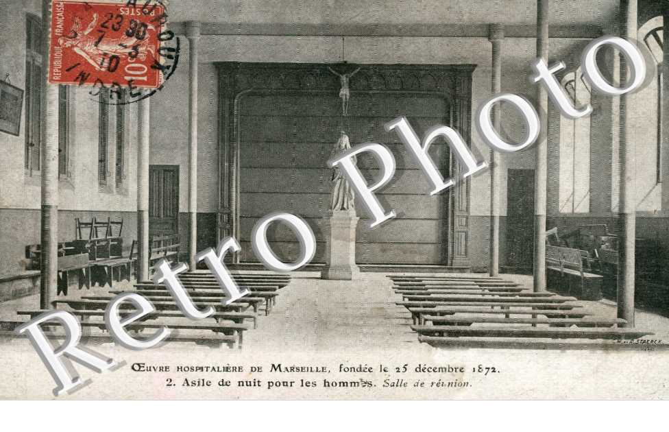 Asile de nuit pour les hommes, Oeuvrs Hospitalière