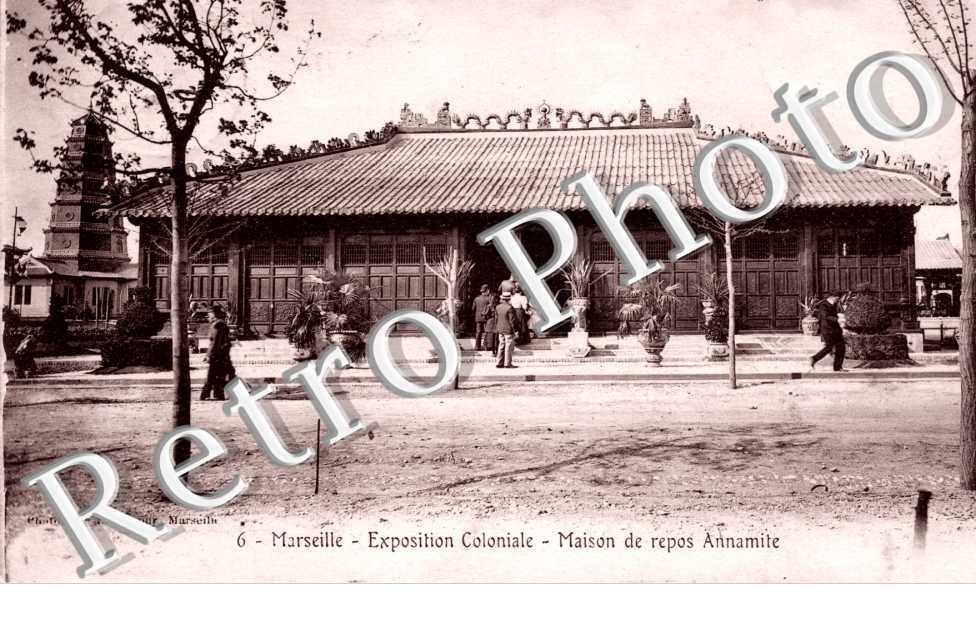  exposition coloniale  Maison de repos Annamite
