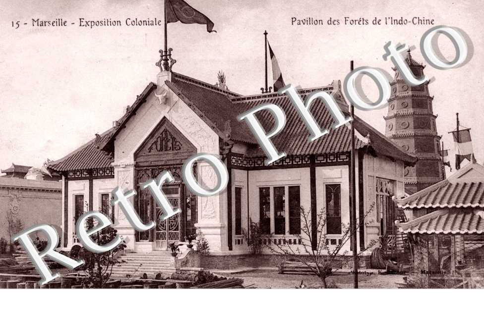 exposition coloniale  Pavillon des Forets de l'Indochine