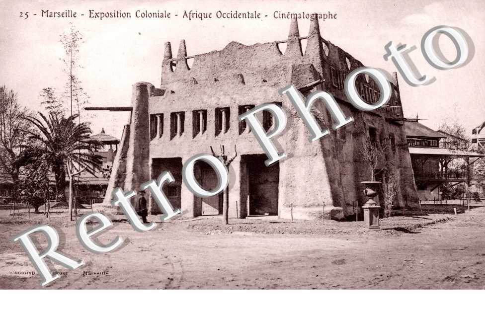 exposition coloniale  Afrique Occidentale Cinematographe