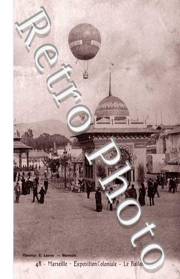 Exposition Coloniale Le Ballon captif