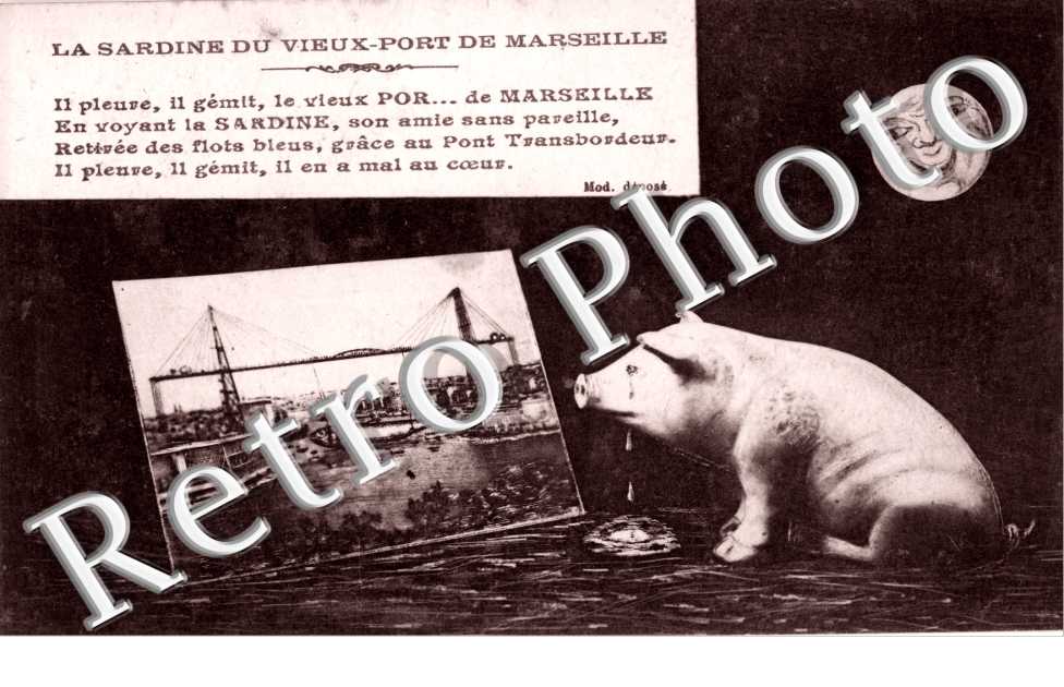 La Sardine du Vieux Port (carte fantaisie)