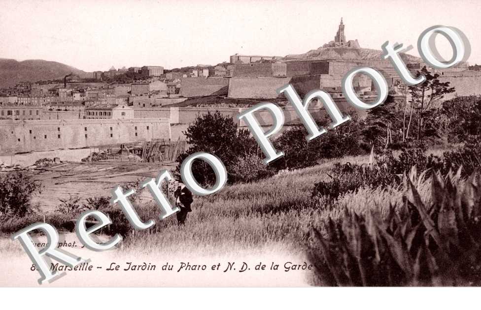 Le Jardin du Pharo et Notre Dame de la Garde