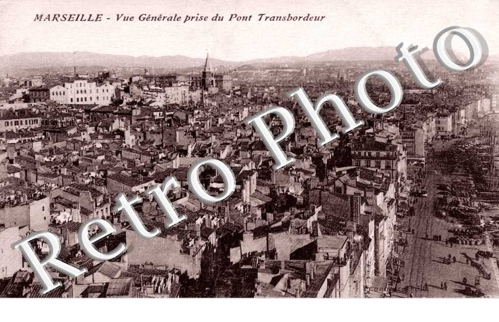 vue generale prise du pont transbordeur