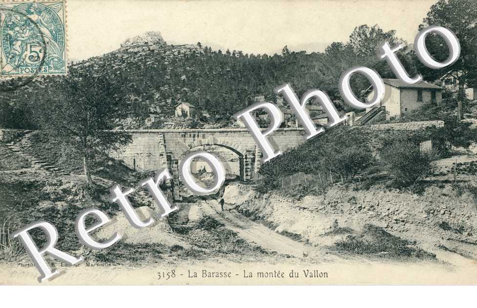 La Barasse La montee du Vallon