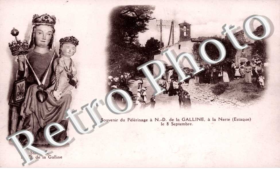 souvenir du pelerinage a N-D de la Galline a La Nerte Estaque