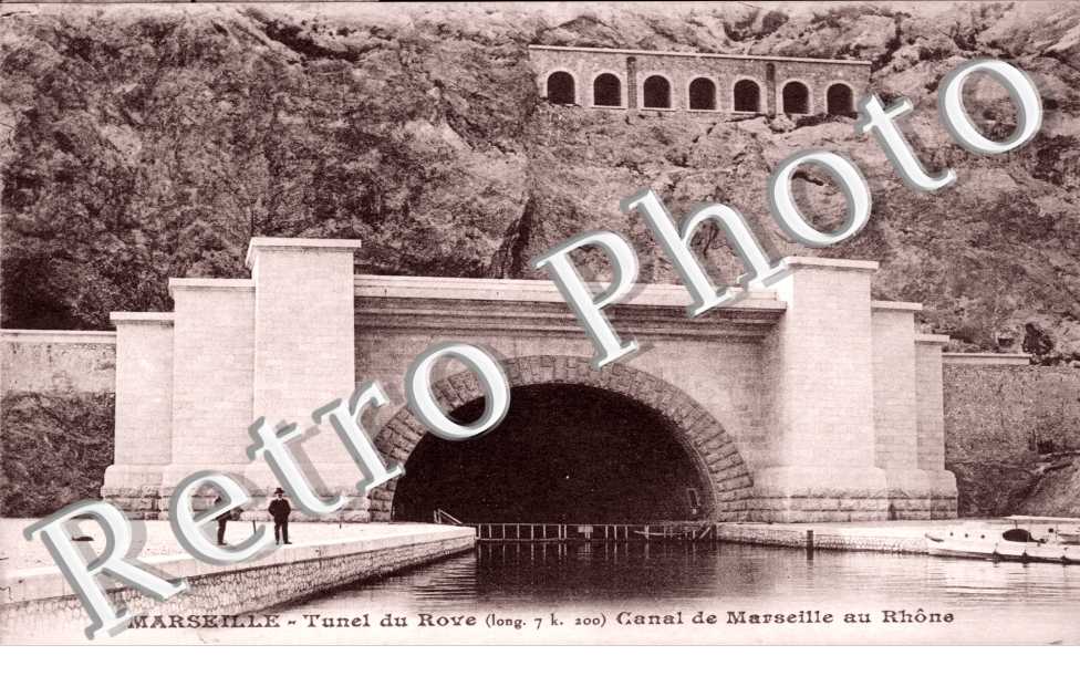 Tunnel du Rove, Canal de Marseille au Rhone