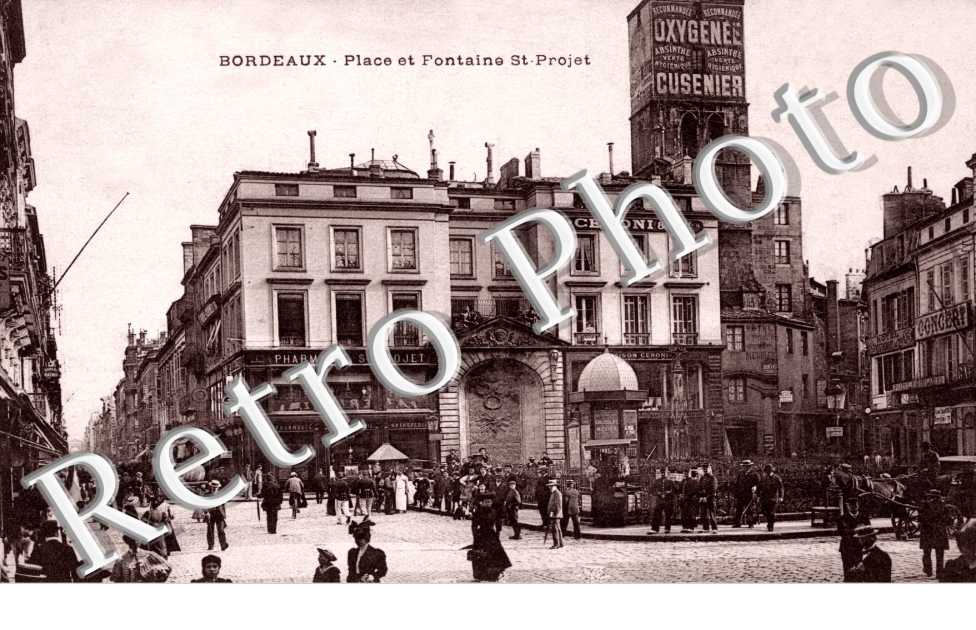 Place et Fontaine saint Projet
