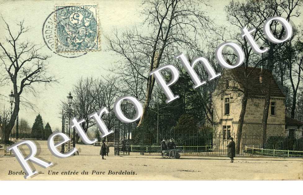 une entree du parc Bordelais