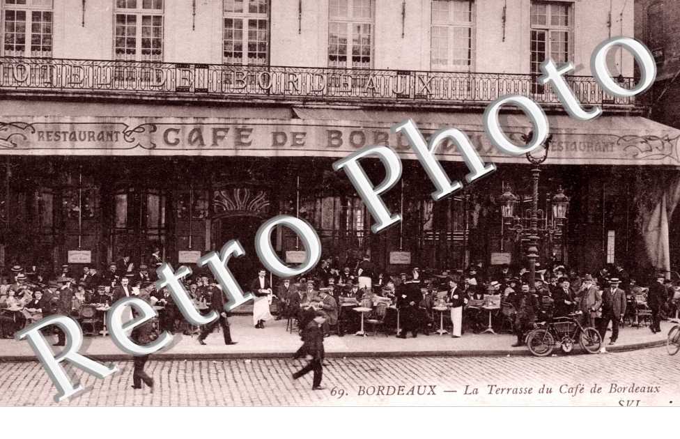 la terrasse du cafe de bordeaux
