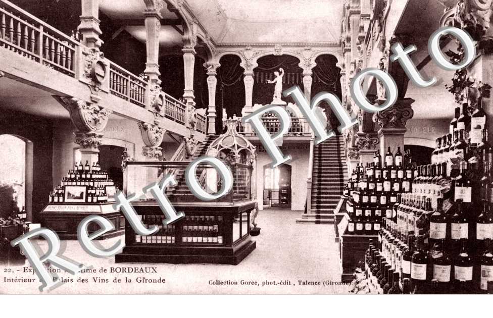 Exposition maritime internationale - Interieur du palais des vins de la Gironde