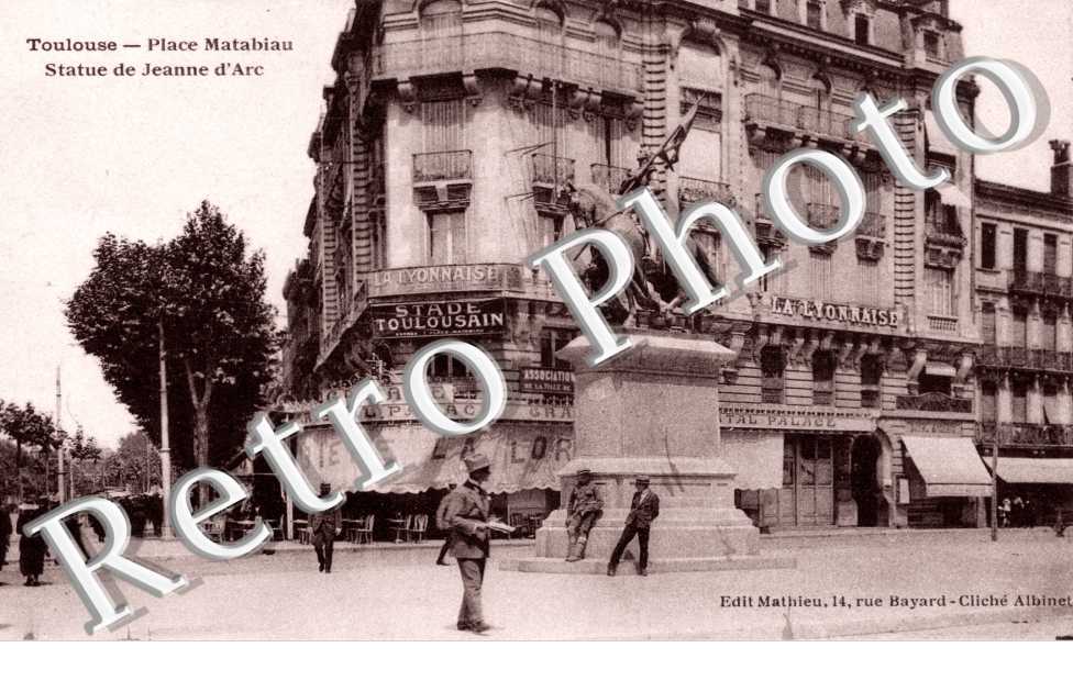 place Matabiau Statue Jeanne d'Arc - Place Jeanne d'Arc