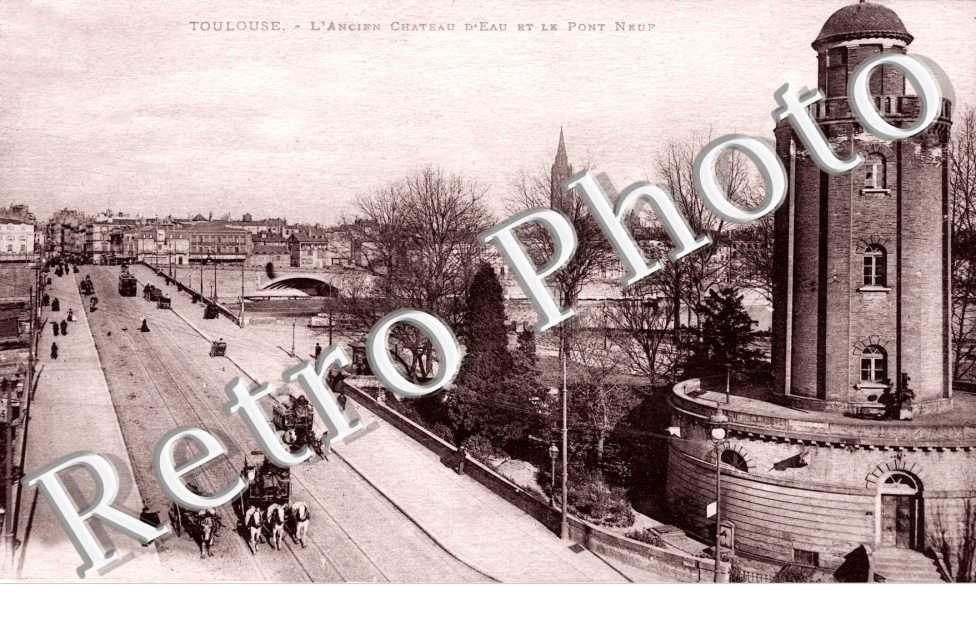 Ancien chateau d'eau et le pont neuf 