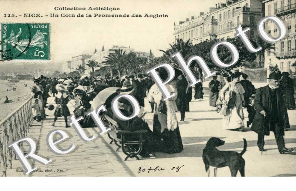 Un coin de la Promenade des Anglais