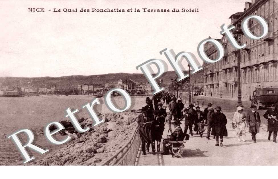 le Quai des Ponchettes et la Terrasse du Soleil