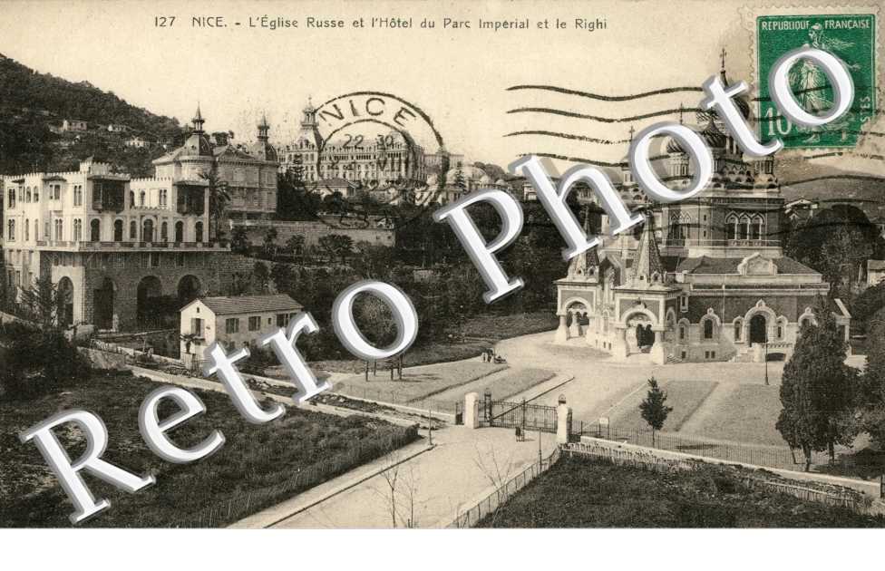 l'Eglise Russe et l'Hôtel du Parc Imperial et le Righi
