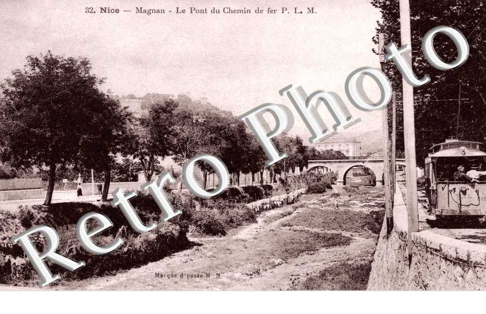 Magnan, le pont du chemin de fer