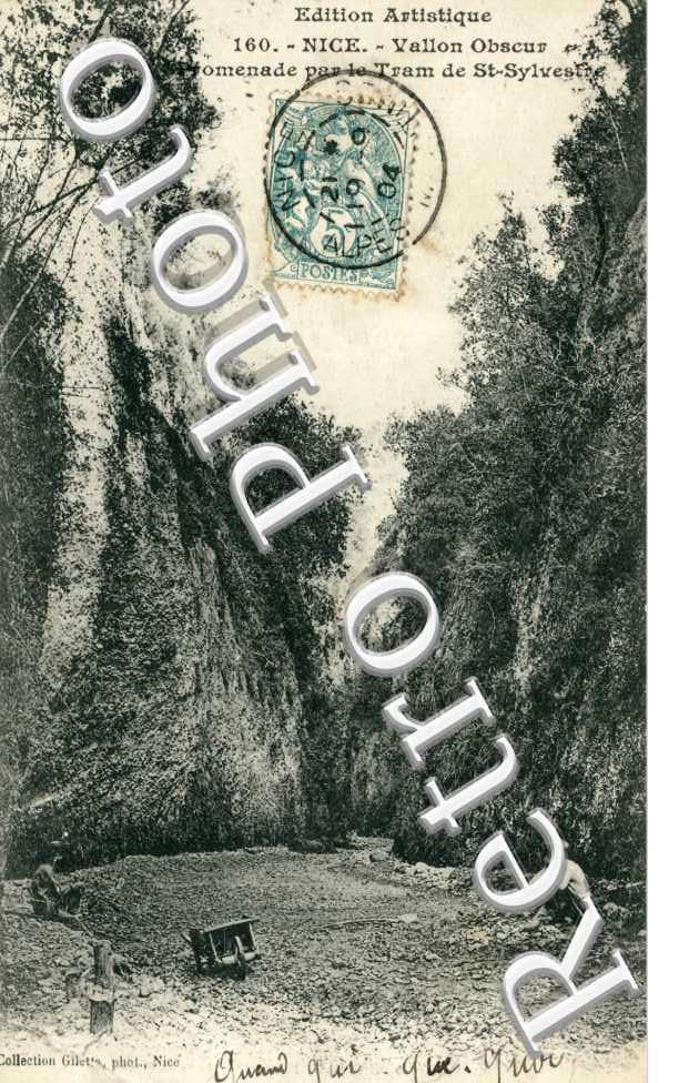 Vallon Obscur, Promenade par le Tram de Saint-Sylvestre