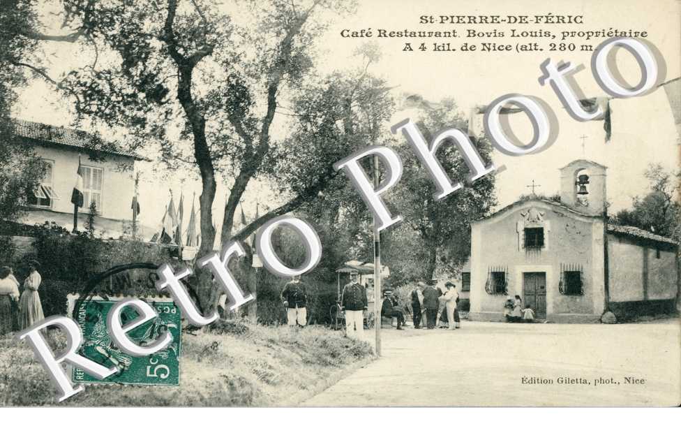Saint-Pierre-de-Feric, cafe-restaurant Bovis Louis