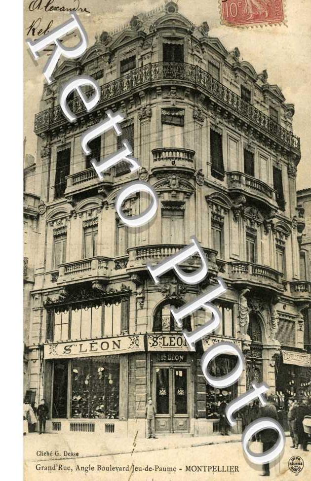 Grand'rue, angle boulevard Jeu de Paume