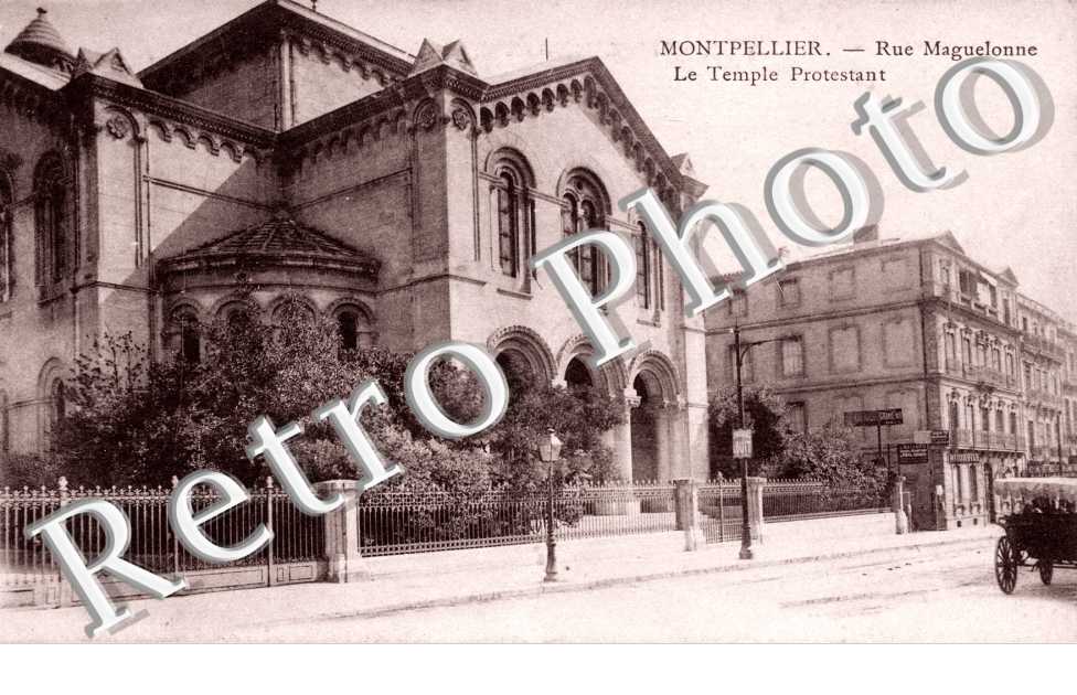 rue Maguelonne - le temple Protestant