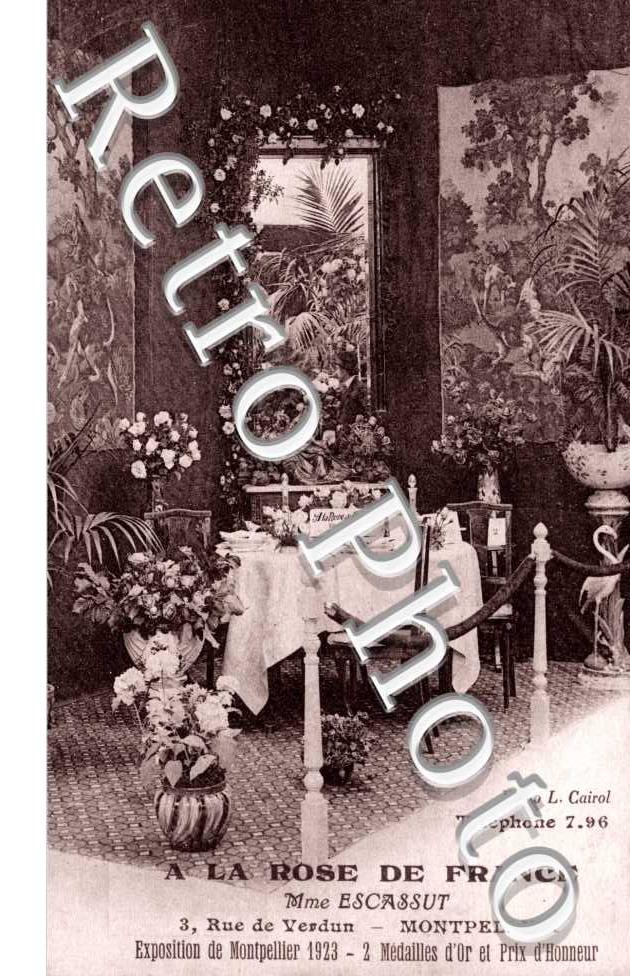 A la Rose de FRance - exposition de1923