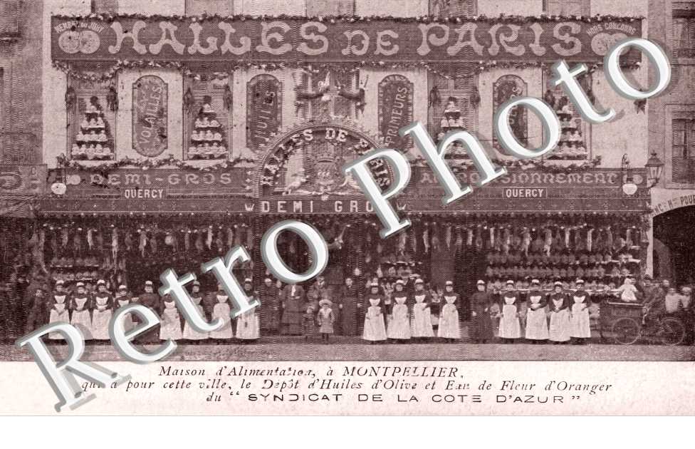 Maison d'alimentaion Halles de Paris 