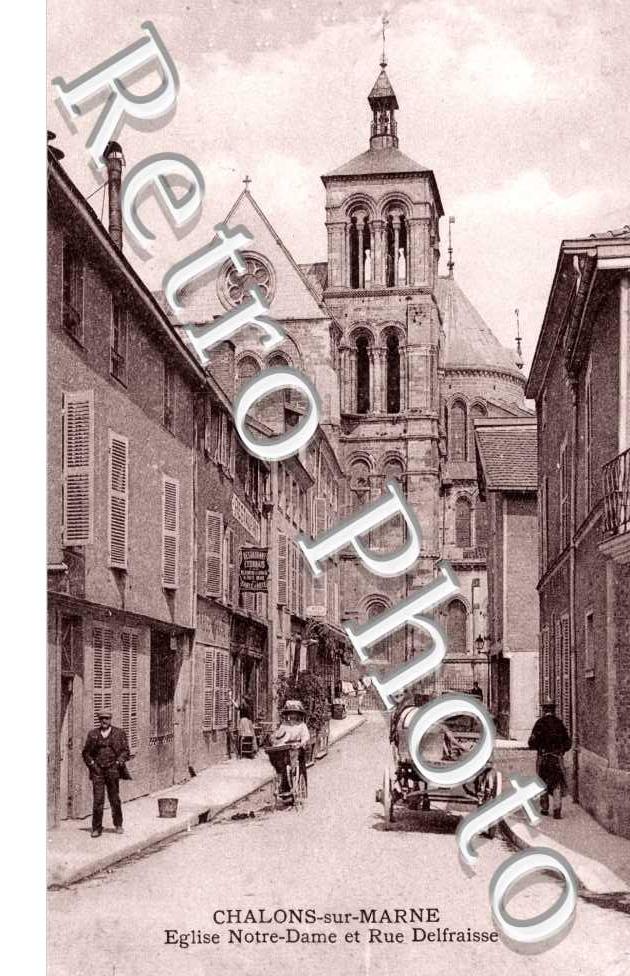 Eglise Notre Dame et Rue Delfraisse